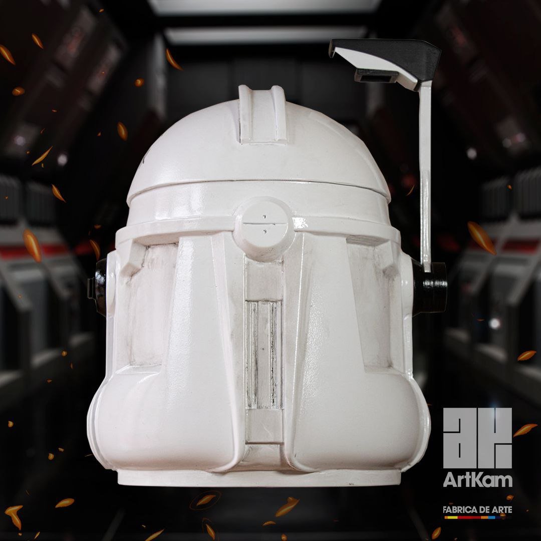 Casco del Capitán Rex – Réplica artística - Imagen 2