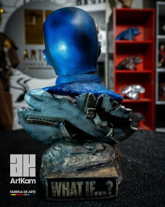 Escultura Capitán América Zombie - Imagen 4