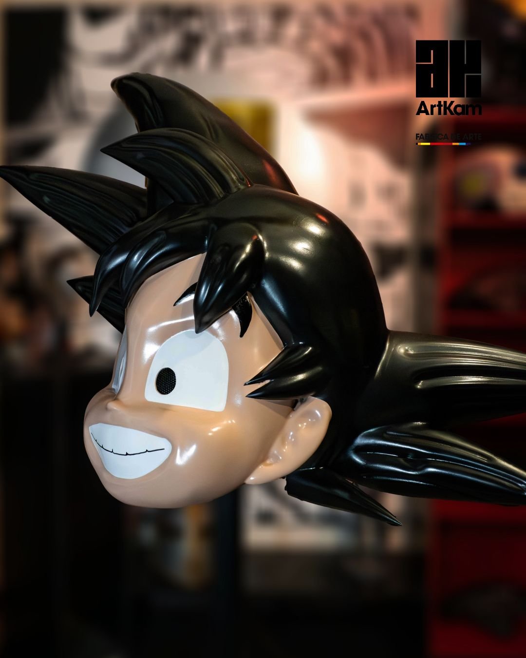 Cabezón Artístico Gokú Niño - Imagen 2