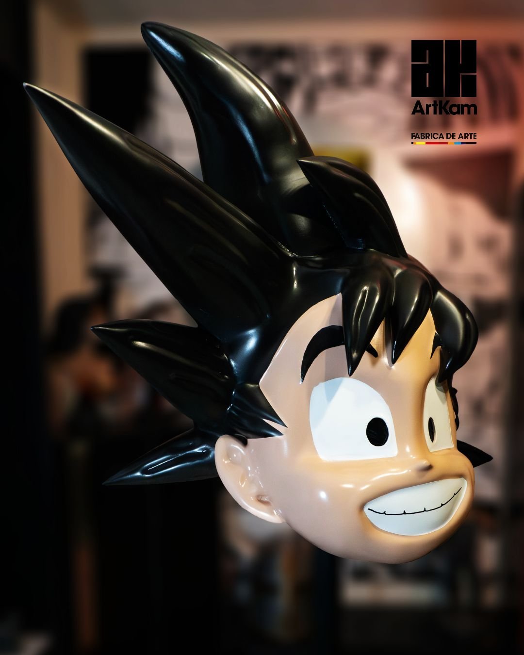 Cabezón Artístico Gokú Niño - Imagen 3