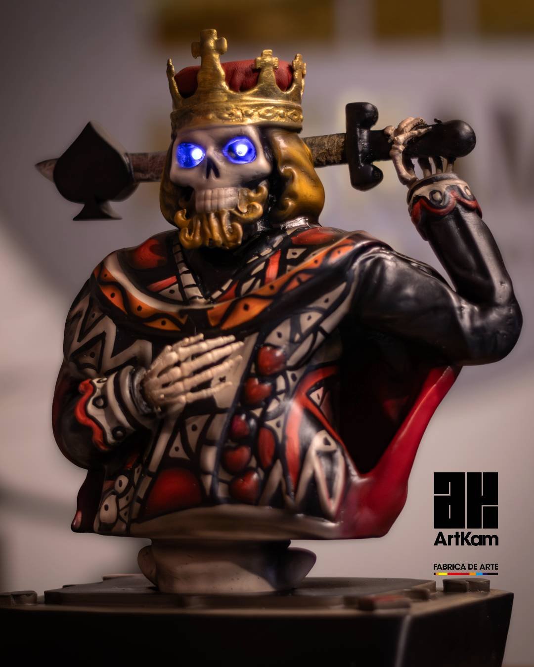 Trofeo Poker Calavera - Imagen 2
