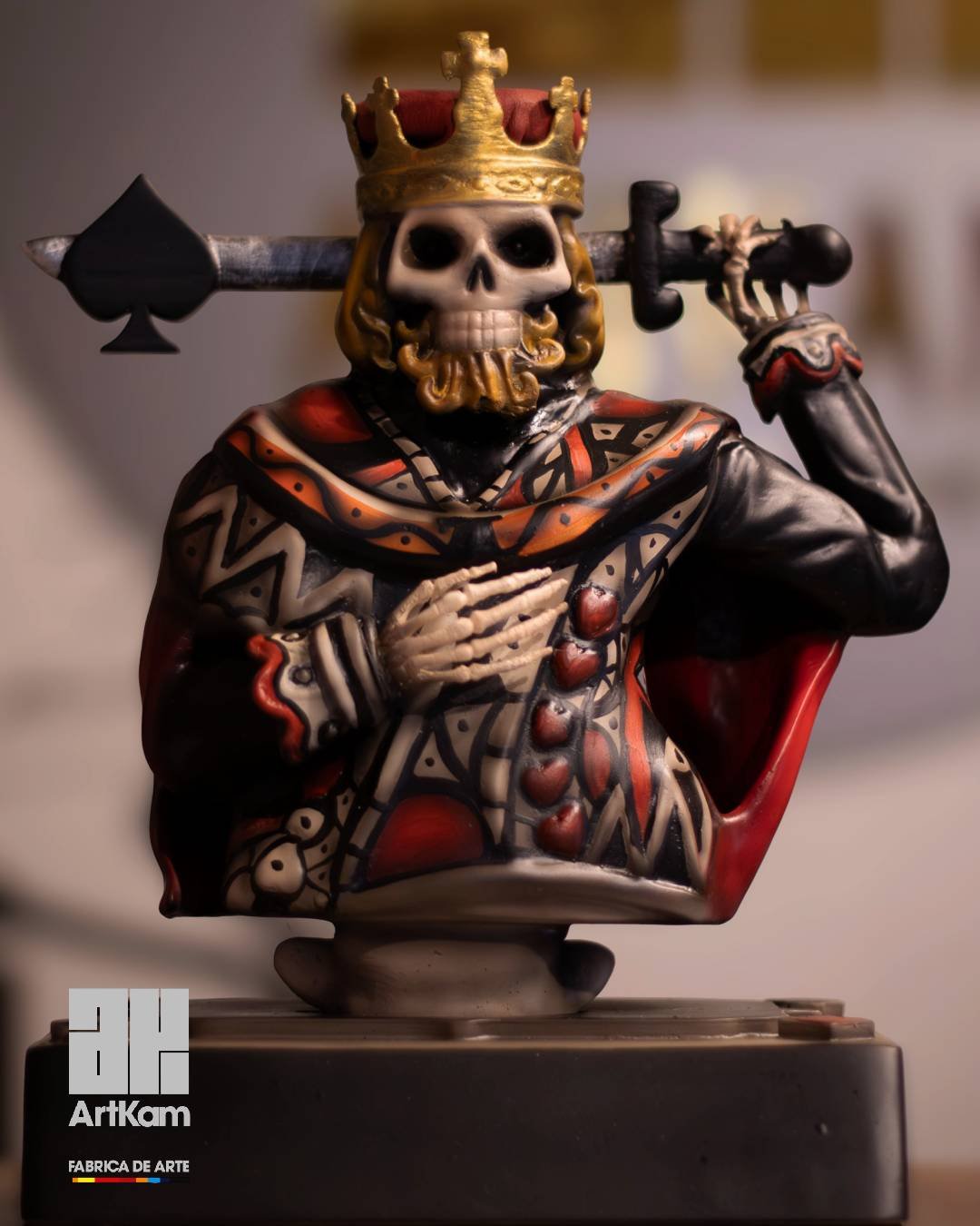 Trofeo Poker Calavera