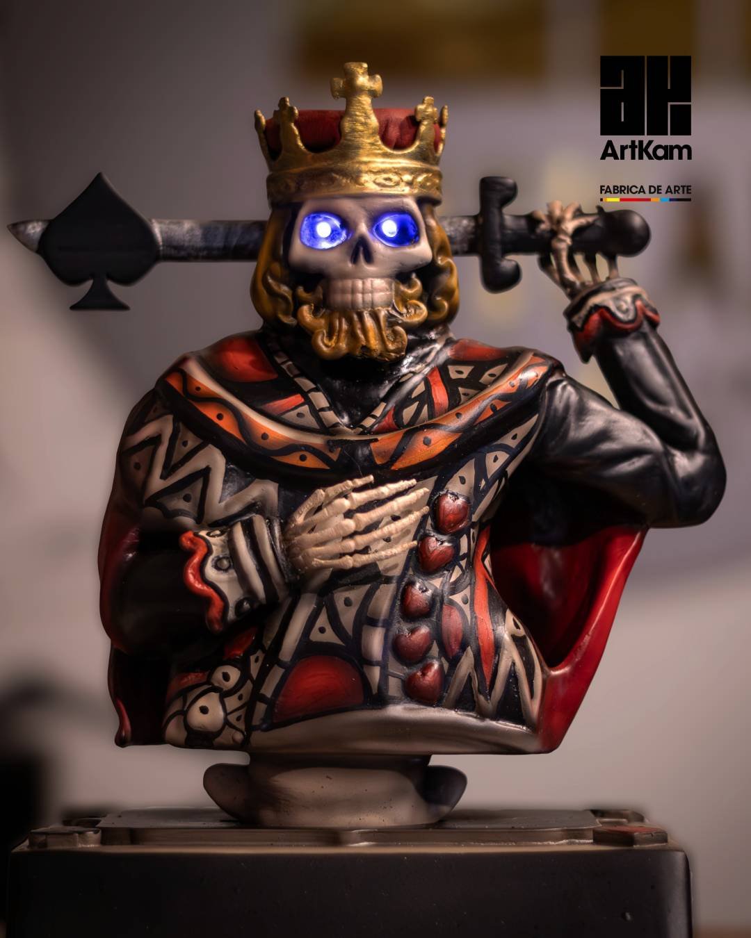 Trofeo Poker Calavera