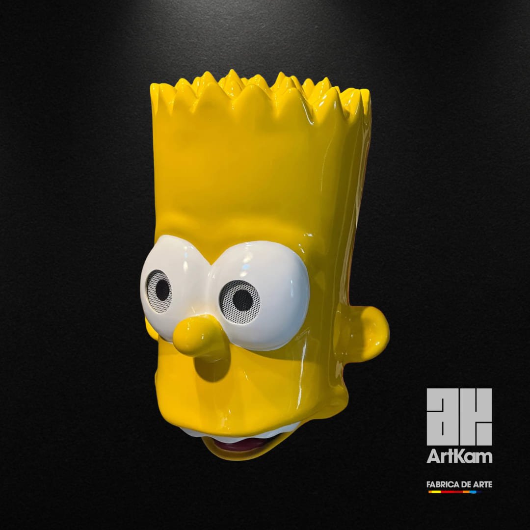Cabezón Artístico Bart Simpson
