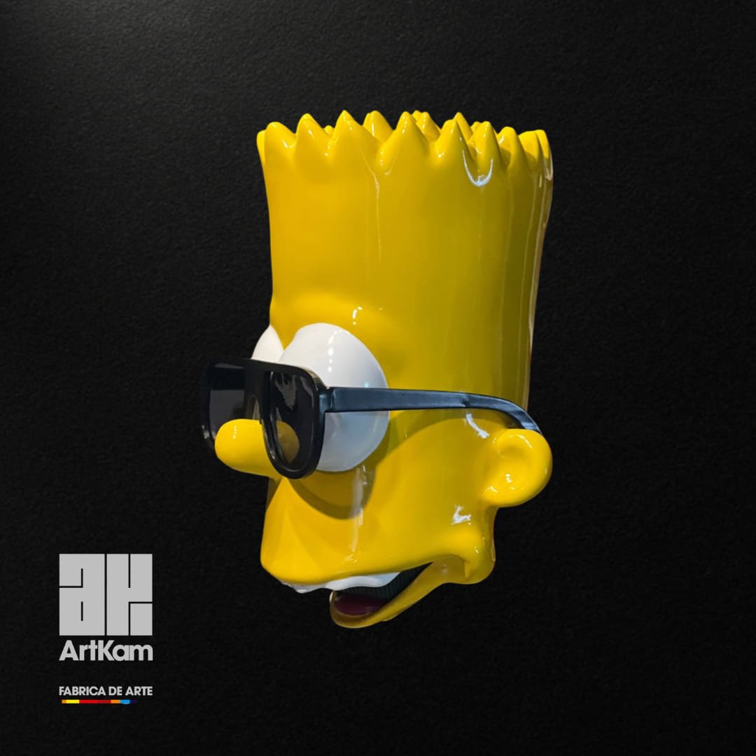Cabezón Artístico Bart Simpson - Imagen 3
