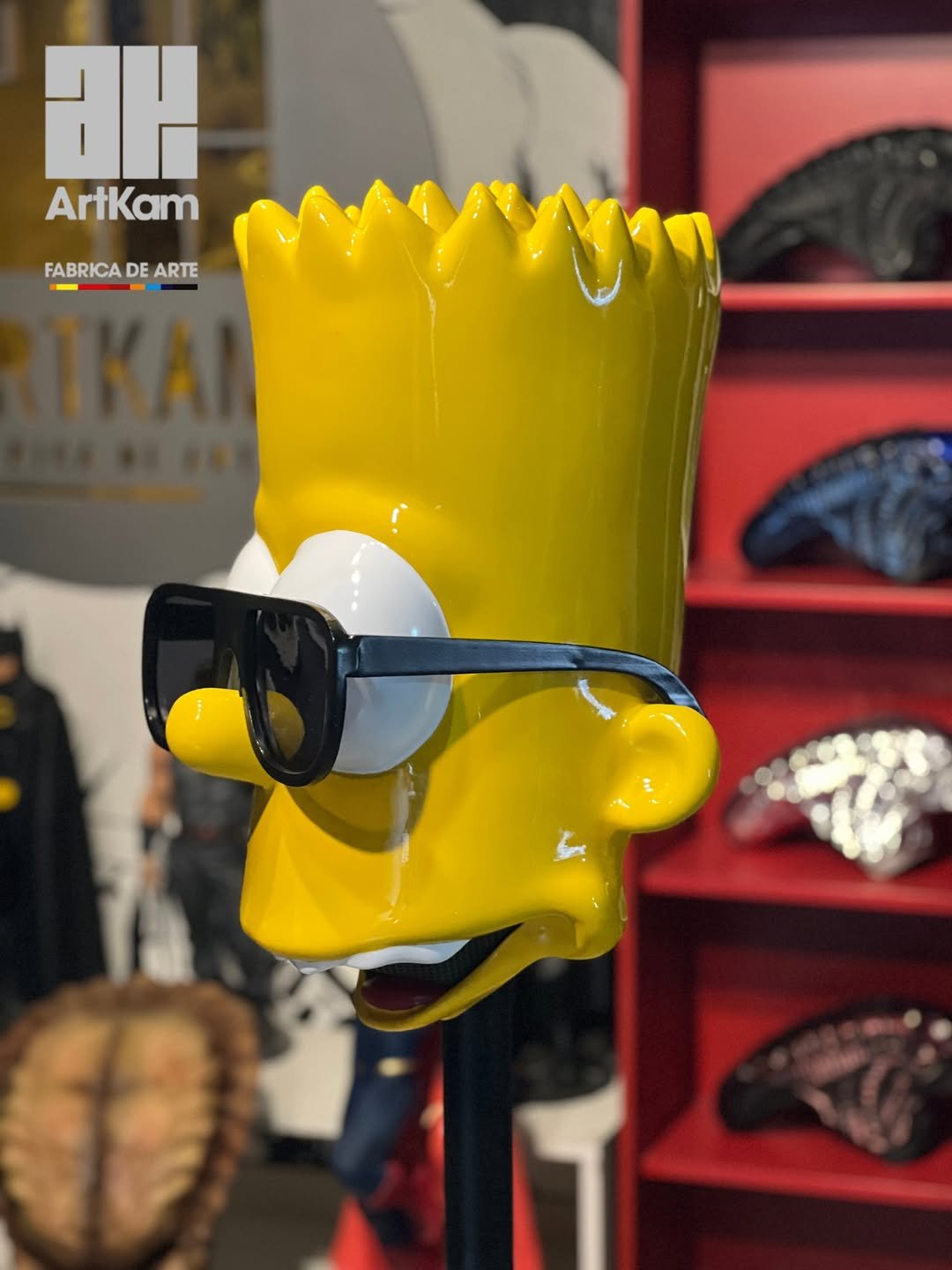Cabezón Artístico Bart Simpson - Imagen 2